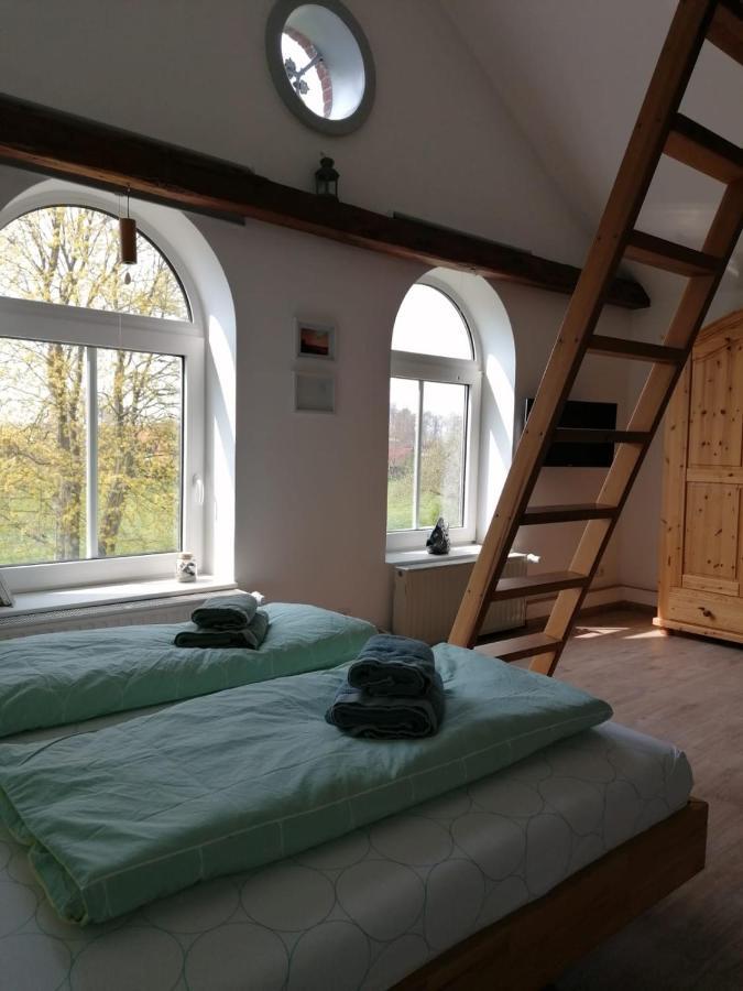 Appartement Fw Mittschiffs, 1 Obergeschoss, Petershof-Lehbek à Gelting Extérieur photo